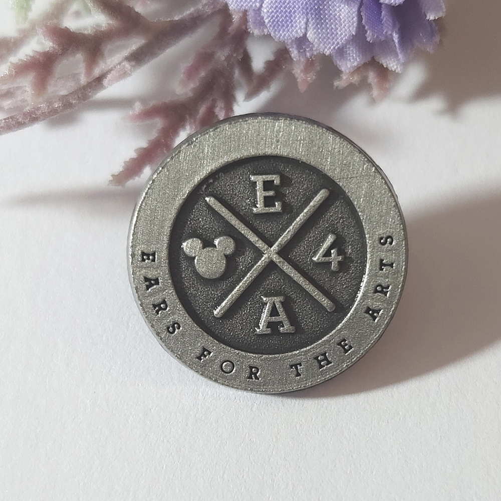 Rare Vintage Disney Ears For the Arts Disney Performing Arts Award Silver Pin